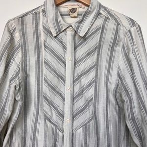 Anthropologie Buttondown